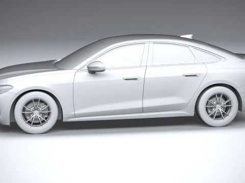 Audi A5 Sedan regular 2025 3D Model