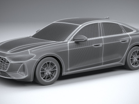 Audi A5 Sedan regular 2025 Modello 3D