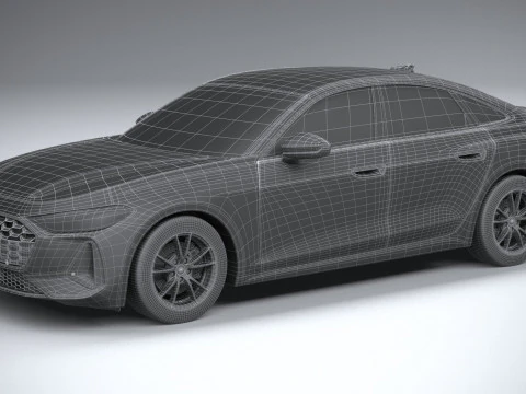 Audi A5 Sedan regular 2025 3D Model