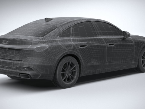 Audi A5 Sedan regular 2025 Modello 3D