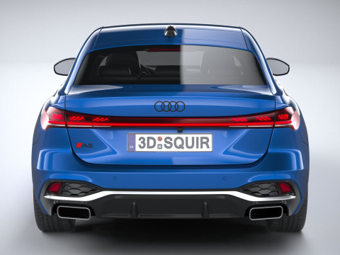 Audi A5 Sedan S-line 2025 3D Model