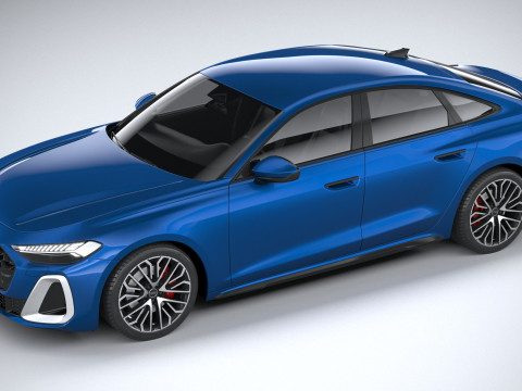 Audi A5 Sedan S-line 2025 3D Model