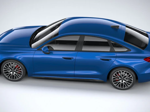 Audi A5 Sedan S-line 2025 3D Model