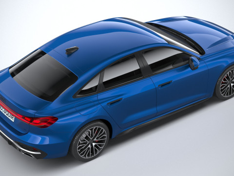 Audi A5 Sedan S-line 2025 3D Model