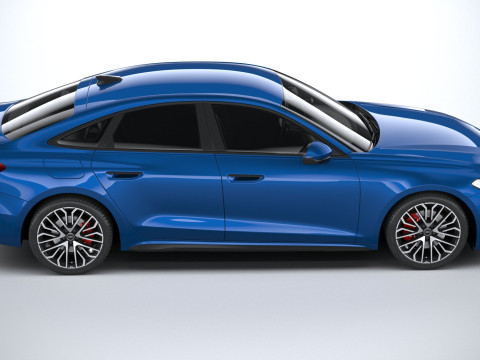 Audi A5 Sedan S-line 2025 3D Model