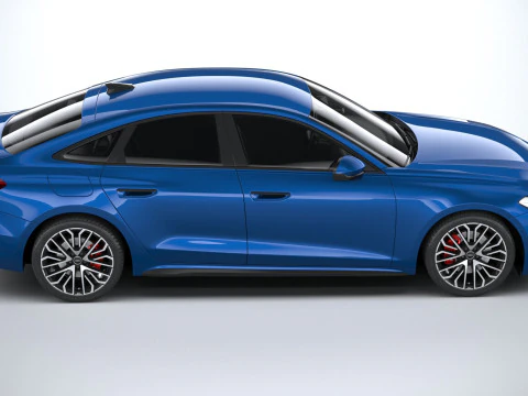 Audi A5 Sedan S-line 2025 3D Model