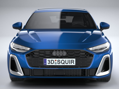 Audi A5 Sedan S-line 2025 3D Model