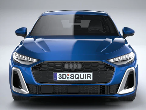 Audi A5 Sedan S-line 2025 3D Model