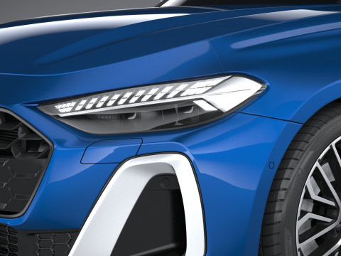 Audi A5 Sedan S-line 2025 3D Model