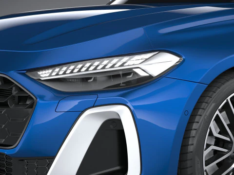 Audi A5 Sedan S-line 2025 3D Model