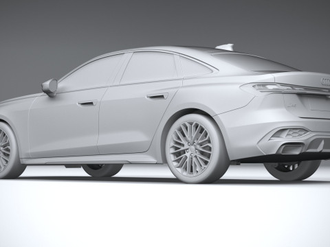 Audi A5 Sedan S-line 2025 3D Model