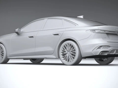 Audi A5 Sedan S-line 2025 3D Model