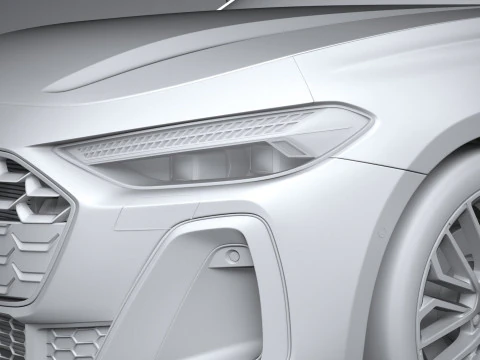 Audi A5 Sedan S-line 2025 3D Model
