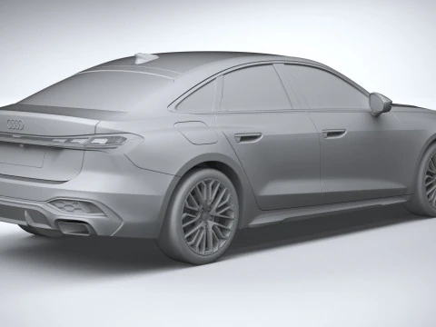 Audi A5 Sedan S-line 2025 3D Model