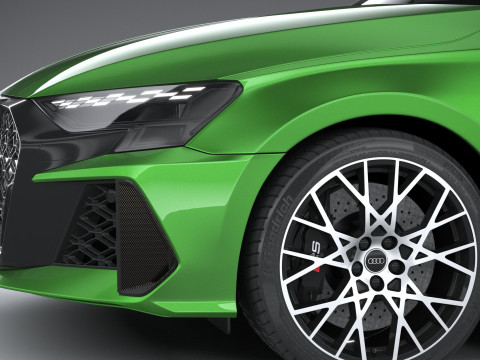 Audi RS3 2025 3D Model
