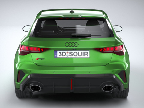 Audi RS3 2025 3D Model
