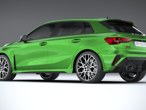 Audi RS3 2025 3D Model