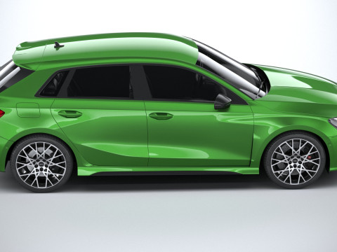 Audi RS3 2025 3D Model