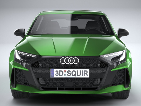 Audi RS3 2025 3D Model