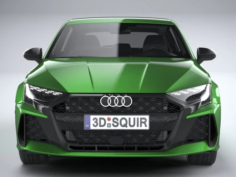 Audi RS3 2025 3D Model