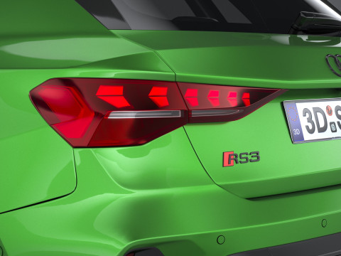 Audi RS3 2025 3D Model