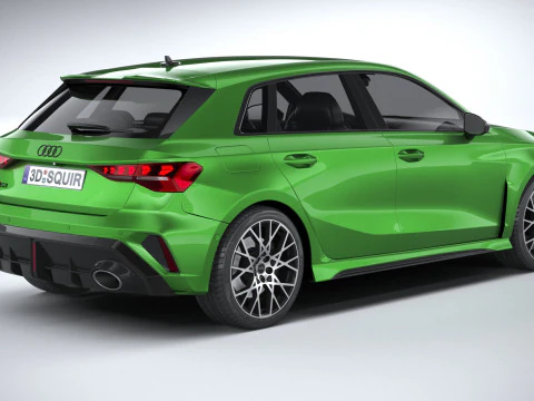Audi RS3 2025 3D Model