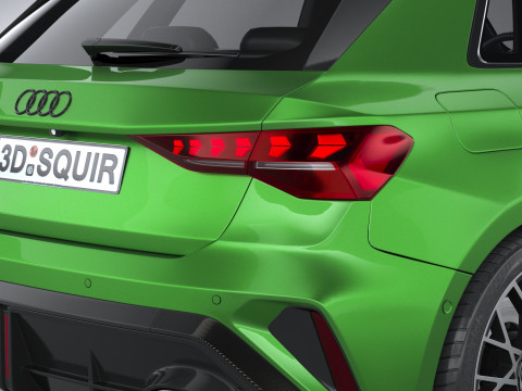 Audi RS3 2025 3D Model