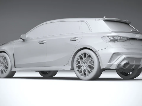 Audi RS3 2025 3D Model