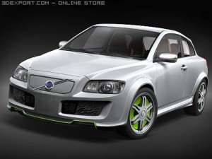 Volvo C30 ReCharge Concept Modelo 3D