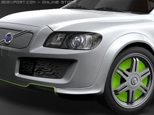 Volvo C30 ReCharge Concept Modelo 3D