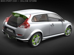 Volvo C30 ReCharge Concept Modelo 3D