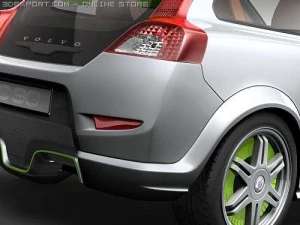 Volvo C30 ReCharge Concept 3D Model