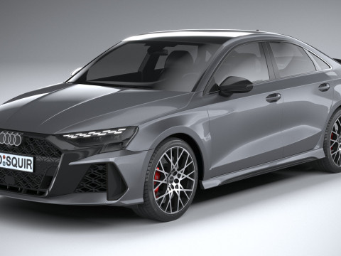 Audi RS3 Sedan 2025 3D मॉडल