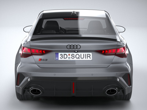 Audi RS3 Sedan 2025 3D मॉडल