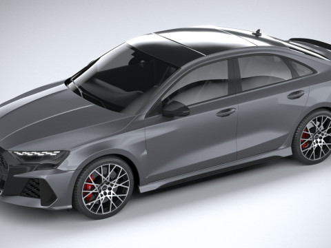 Audi RS3 Sedan 2025 3D मॉडल