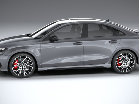Audi RS3 Sedan 2025 3D मॉडल