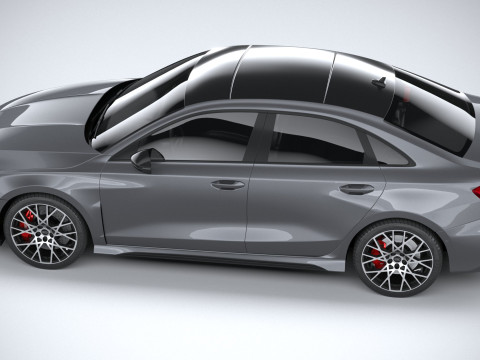 Audi RS3 Sedan 2025 3D मॉडल