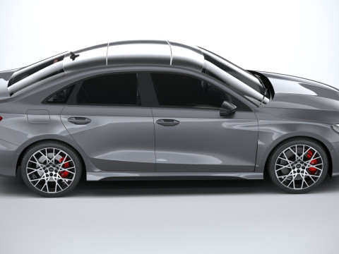 Audi RS3 Sedan 2025 3D मॉडल