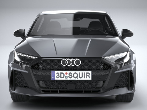 Audi RS3 Sedan 2025 3D मॉडल