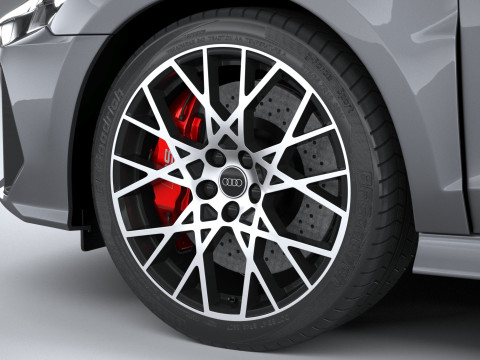 Audi RS3 Sedan 2025 3D मॉडल