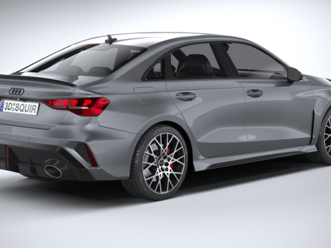 Audi RS3 Sedan 2025 3D मॉडल