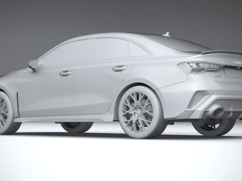 Audi RS3 Sedan 2025 3D Model