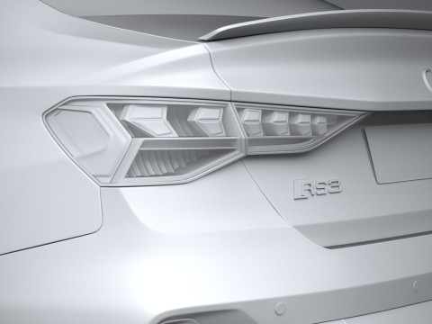 Audi RS3 Sedan 2025 3D मॉडल