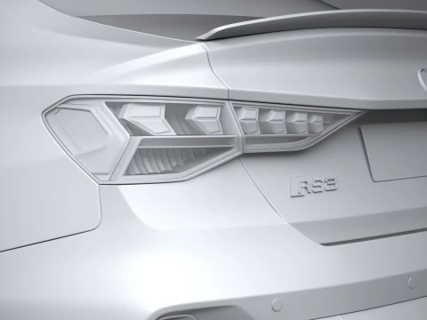 Audi RS3 Sedan 2025 3D Model