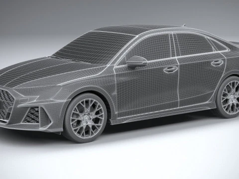 Audi RS3 Sedan 2025 3D Model