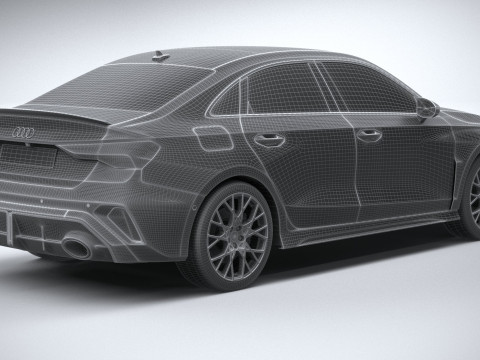 Audi RS3 Sedan 2025 3D मॉडल