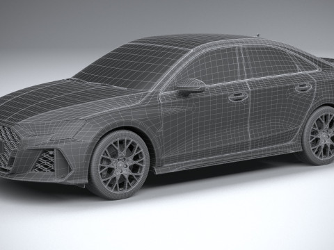 Audi RS3 Sedan 2025 3D मॉडल