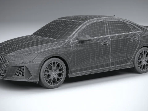 Audi RS3 Sedan 2025 3D Model