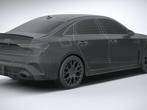 Audi RS3 Sedan 2025 3D मॉडल