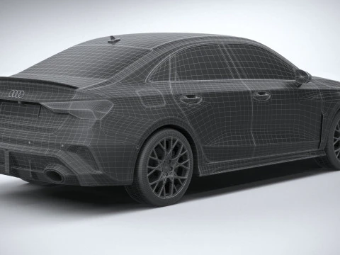 Audi RS3 Sedan 2025 3D Model